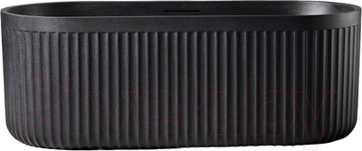 Ванна из искусственного камня Abber Stuttgart AM9925B (черный матовый)