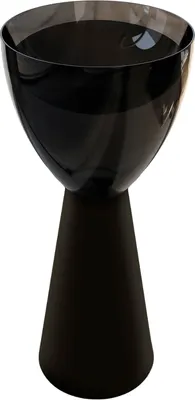 Умывальник Abber AT2703 Onyx-Black (черный/черный матовый)