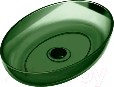 Умывальник Abber Kristall AT2801Emerald (зеленый)