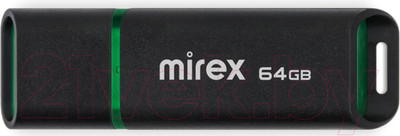 USB flash накопитель Mirex Spacer Black 64GB (13600-FMUSBK64)