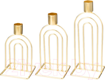 Набор подсвечников Bronco 120-204 (3шт)