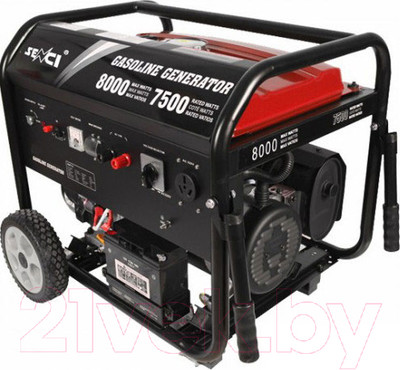 Бензиновый генератор Senci SC6000-E3