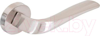 Ручка дверная Lorena 381SN/45 (белый никель, механизм С45)