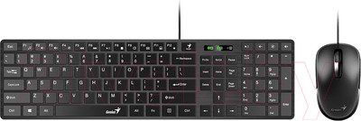Комплект клавиатура и мышь Genius SlimStar C126