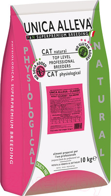 Сухой корм для кошек Unica Classe Alleva Gourmet (10кг)