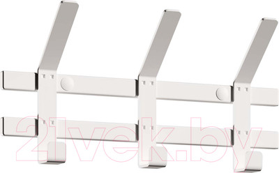 Вешалка для одежды ЗМИ Торонто 3 / ВНТ3 (белый)