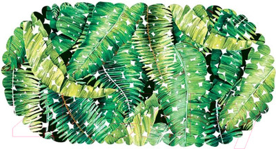 Коврик для ванной Вилина Paradise FV33-MG (69x36, листья)