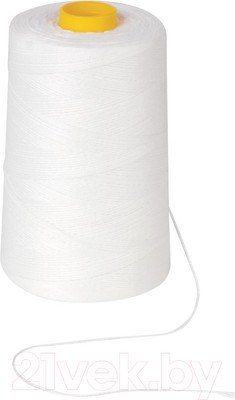 Нить хозяйственная Brauberg 604989 (1000м, белый)