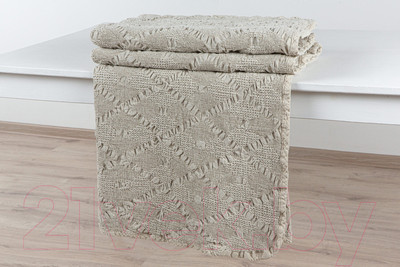 Плед Pole Kvetak (Беларускі лён) 180x220 23С177-ШР/у/л.с.уп. (330 Альба-2-90/сорт1)