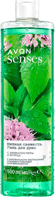 Гель для душа Avon Senses Мятная свежесть (500мл)