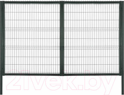 Каркас для ворот Белзабор Наружное открытие с 3Д 3x1.5м (ПП 7016)