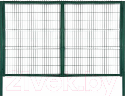 Каркас для ворот Белзабор Внутреннее открытие с 3Д 3.5x1.7м (ПП 6005)