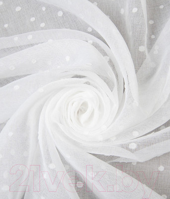 Гардина LEGRAND Спот 500x280 с утяжелителем / 58128758 (белый)