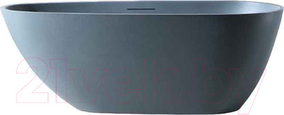 Ванна из искусственного камня Abber Dortmund AM9911G (серый матовый)