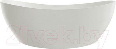 Ванна из искусственного камня Abber Stein AS9615-1.8 (белый матовый)