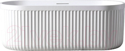 Ванна из искусственного камня Abber Stuttgart AM9925 (белый матовый)