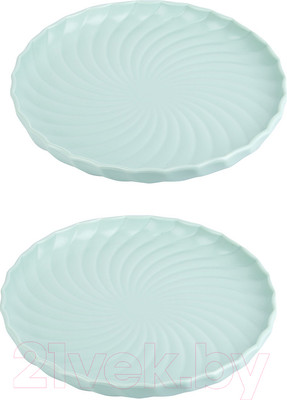 Набор тарелок Nouvelle Fresh Taste. Light Green / 1730261-Н2 