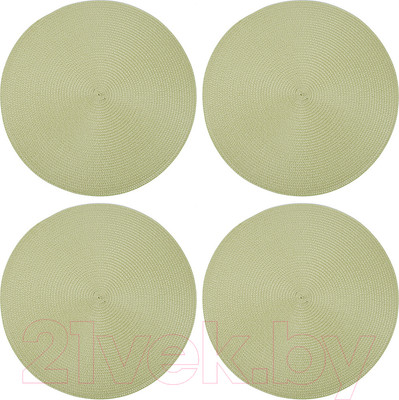 Сервировочная салфетка Nouvelle Casual Line / 9903705-Н4 (4шт, салатовый)