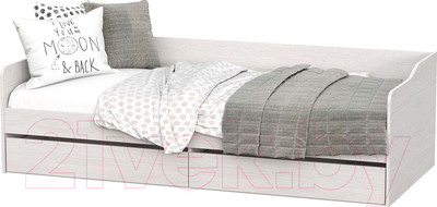 Каркас кровати NN мебель КР 1 Серия 2 универсальная (ясень анкор светлый)