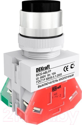 Кнопка на DIN-рейку DEKraft 25129DEK