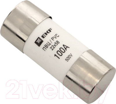 Предохранитель плавкий EKF Pvc-22x58-100
