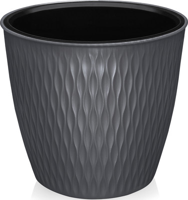 Кашпо Эльфпласт Kerama / EP496 (графитовый)