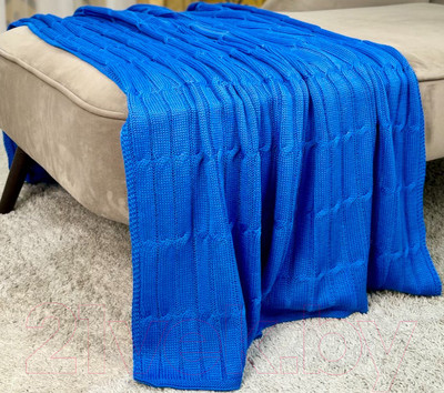 Плед Romgil РВ0069-ШЕ6 (120x160, синий)