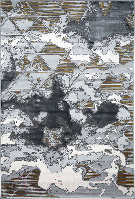 Коврик Mafy 5770 Pyrogia 80x150 / MF-00137 (серый/желтый)