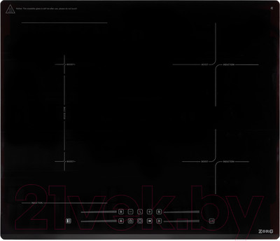 Индукционная варочная панель ZORG INO62 BL