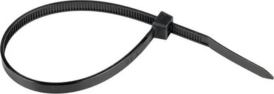 Стяжка для кабеля EKF Basic Plc-cb-4.8x180 (100шт, черный)
