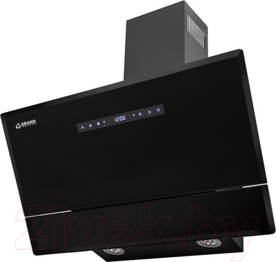 Вытяжка наклонная Grand Lester GC 90 (черный)