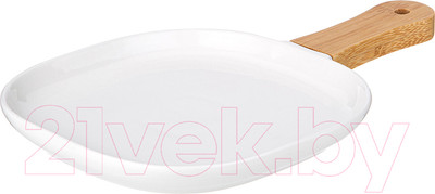 Тарелка столовая обеденная Lefard Native / 761-085 (с ручкой)