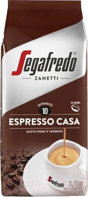 Кофе в зернах Segafredo Zanetti Espresso Casa / 1A6 (500г)