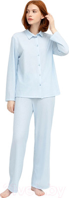 Комплект домашней одежды Mark Formelle 592482 (р.164/170-100-106, голубое небо)