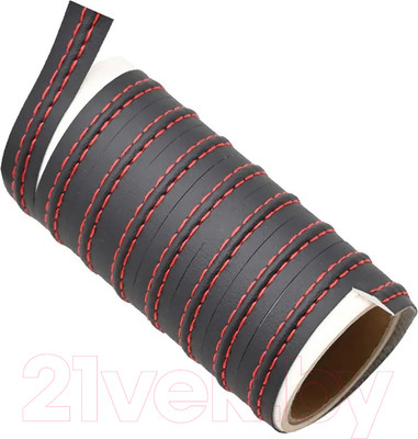 Молдинг лента в салон автомобиля Sipl DA105 для внутренней отделки автомобиля (черно-красный)