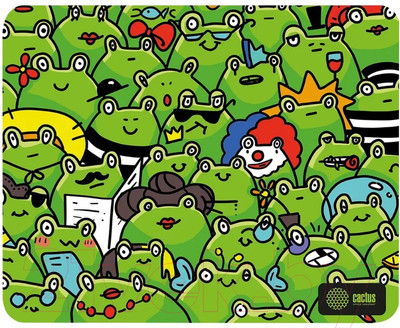 Коврик для мыши Cactus Frogs CS-MP-D09M