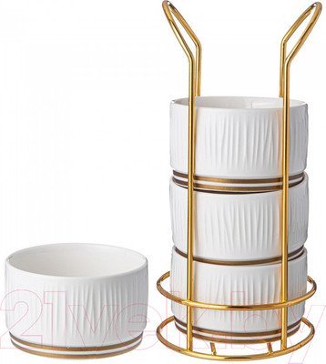 Набор салатников Lefard Herbal / 42-498 (4шт)