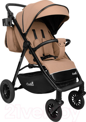 Детская прогулочная коляска Costa Vita / VT-7 (бежевый)