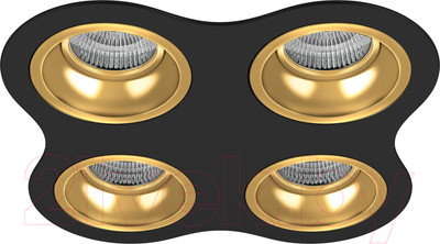 Комплект точечных светильников Lightstar Domino / D64703030303