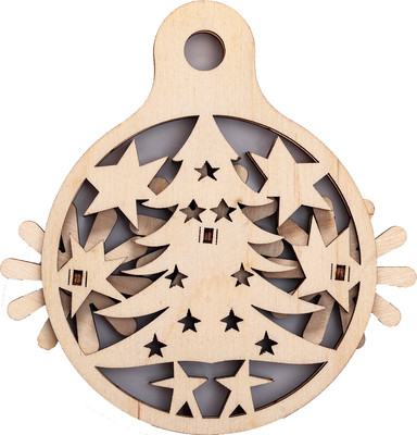 Сборная модель Drovo Елочная игрушка / DR016