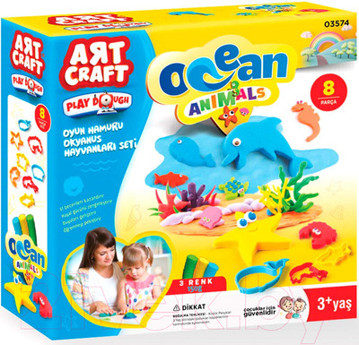 Набор для лепки Aяt Craft Водный мир / 03574