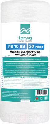Картридж для магистрального фильтра Terwa PS 20мкм 10 BB / 20320