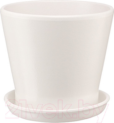 Вазон Вещицы Флора BH-34-13 (бежевый)