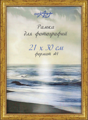 Рамка Декарт 21х30 8Ф0010 (бронза)