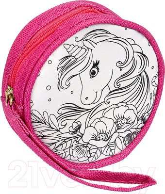 Набор для творчества Bondibon Брелок-раскраска Сказочный единорог / ВВ4914-1