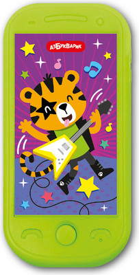 Развивающая игрушка Азбукварик Веселый Тигренок. Смартфончик малыша / 3142