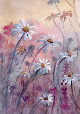 Картина Stamprint Ромашки АT013 (85x60см)