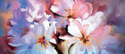Картина Stamprint Цветочное чудо АT029 (65x150см)