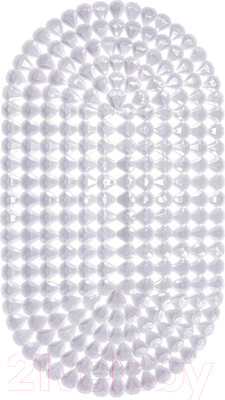 Коврик на присосках Вилина Капля (67x38, прозрачный)