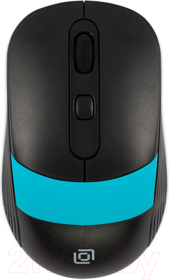 Мышь Оклик 310MW (черный/синий)